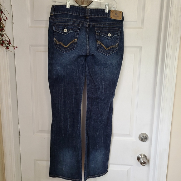 (892) US Polo Association Woman's Stright Leg Jeans, Size: 13/14 Color: Blue - Picture 11 of 13